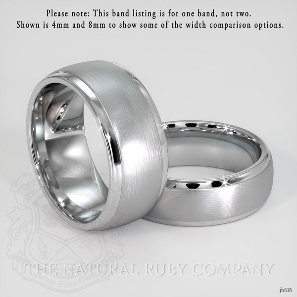 Platinum 950 Men's Plain Band