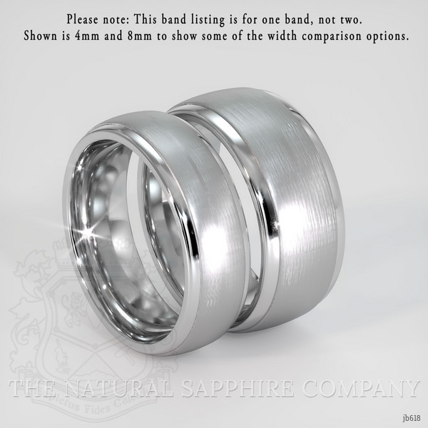 Platinum 950 Men's Plain Band