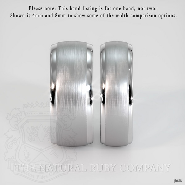 Platinum 950 Men's Plain Band