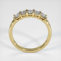 14K Yellow Gold Diamond Prong Wedding Band Image