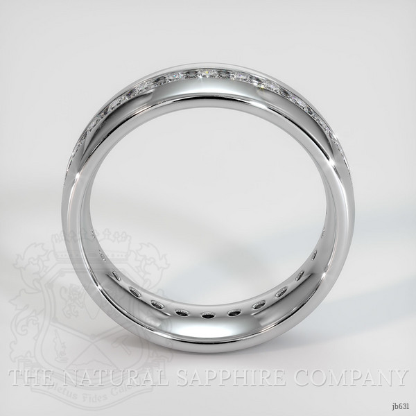 Platinum 950 Diamond Men's Wedding Band