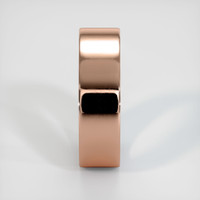 14K Rose Gold Diamond Men's Wedding Band Image