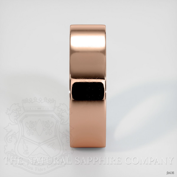 14K Rose Gold Diamond Men's Wedding Band