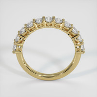 14K Yellow Gold Diamond Prong Wedding Band Image