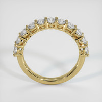 18K Yellow Gold Diamond Prong Wedding Band Image