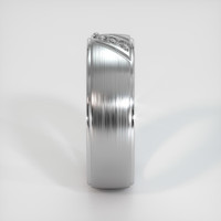 Platinum 950 Diamond Men's Wedding Band Image