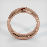 14K Rose Gold Men's Wedding Band Image