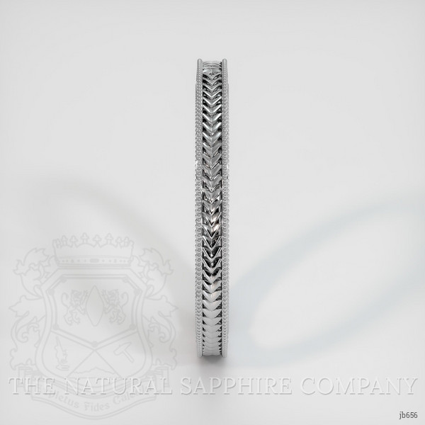 Platinum 950 Antique Style Plain Band