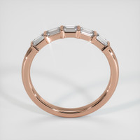 14K Rose Gold Diamond Channel Wedding Band Image