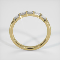 14K Yellow Gold Diamond Channel Wedding Band Image