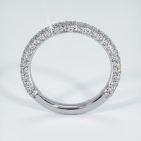 Platinum 950 Diamond Pave Wedding Band Image