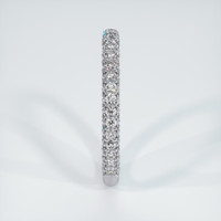 Platinum 950 Diamond Pave Wedding Band Image