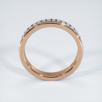 14K Rose Gold Diamond Channel Wedding Band Image