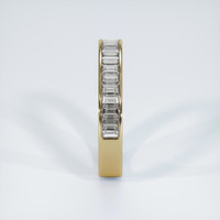 18K Yellow Gold Diamond Channel Wedding Band Image