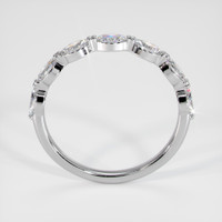 Platinum 950 Diamond Antique Style Wedding Band Image