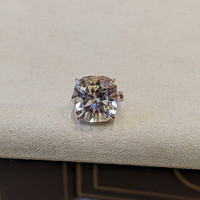 16.93 Ct. Morganite Natural Diamond Pave Ring, 14K Rose Gold Life Style