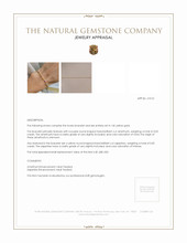 0.05 Ct.Tw. Purple Amethyst, Blue Topaz, Green Tsavorite Garnet, Orange Citrine, Blue Aquamarine and Mixed Sapphire Tennis/Line Bracelet, 14K Yellow Gold Appraisal