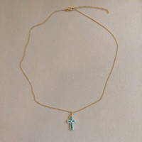 0.15 Ct. Emerald Natural Diamond Pave Pendant, 14K Yellow Gold Life Style