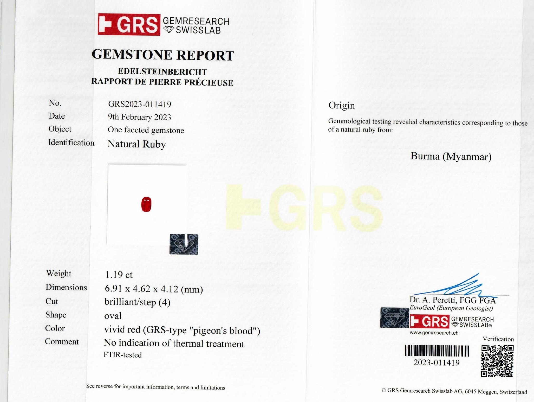 2.23 Ct.Tw. Ruby and Natural Diamond Pave Earrings, 18K White & Yellow