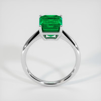 3.86 Ct. Emerald Solitaire Ring, Platinum 950 Image