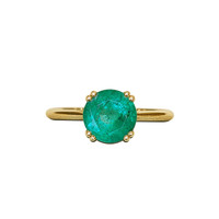 1.69 Ct. Emerald 18K Yellow Gold ring