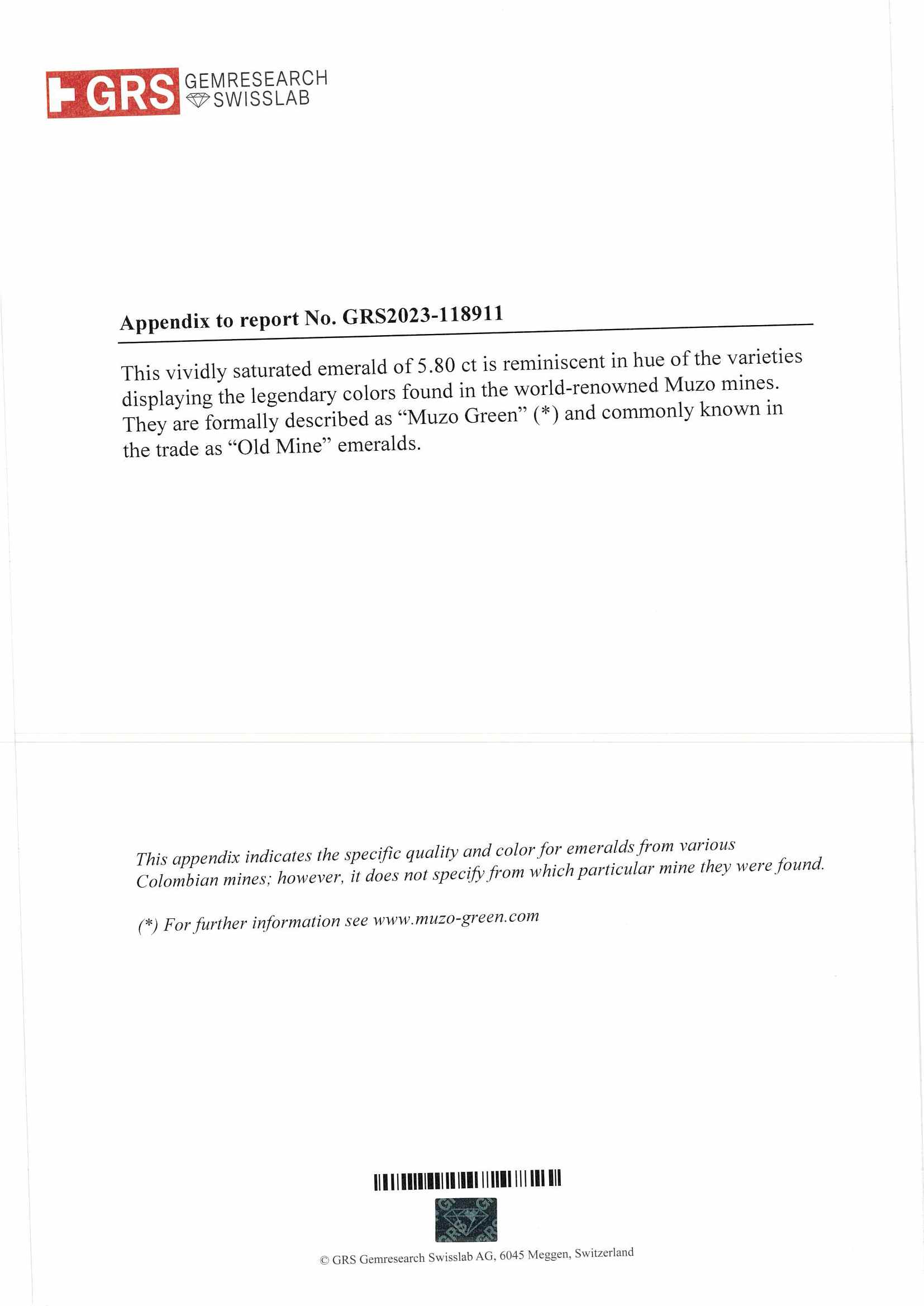 5.80 Ct. Emerald and Natural Diamond Three Stone Ring, 18K White Gold