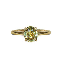 Chrysoberyl 14K Yellow Gold ring