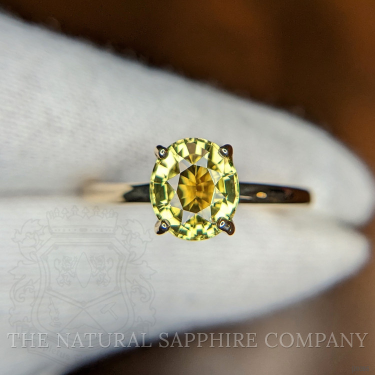 1.48 Ct. Chrysoberyl Solitaire Ring, 14K Yellow Gold