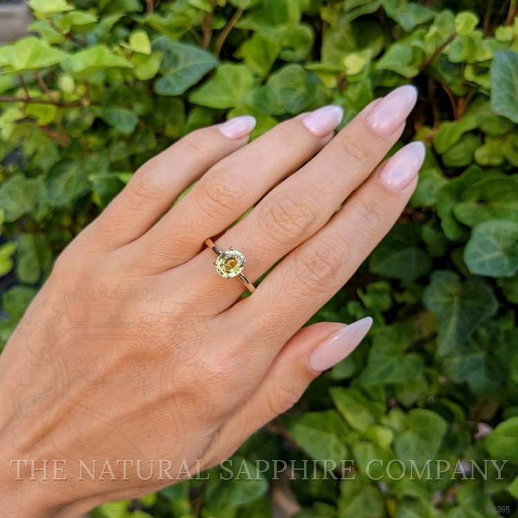 1.48 Ct. Chrysoberyl Solitaire Ring, 14K Yellow Gold