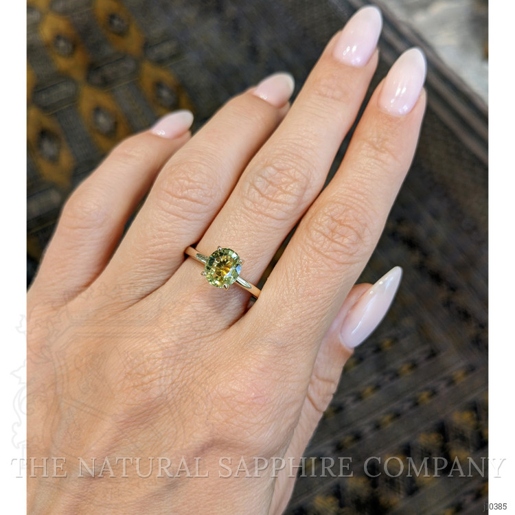 1.48 Ct. Chrysoberyl Solitaire Ring, 14K Yellow Gold