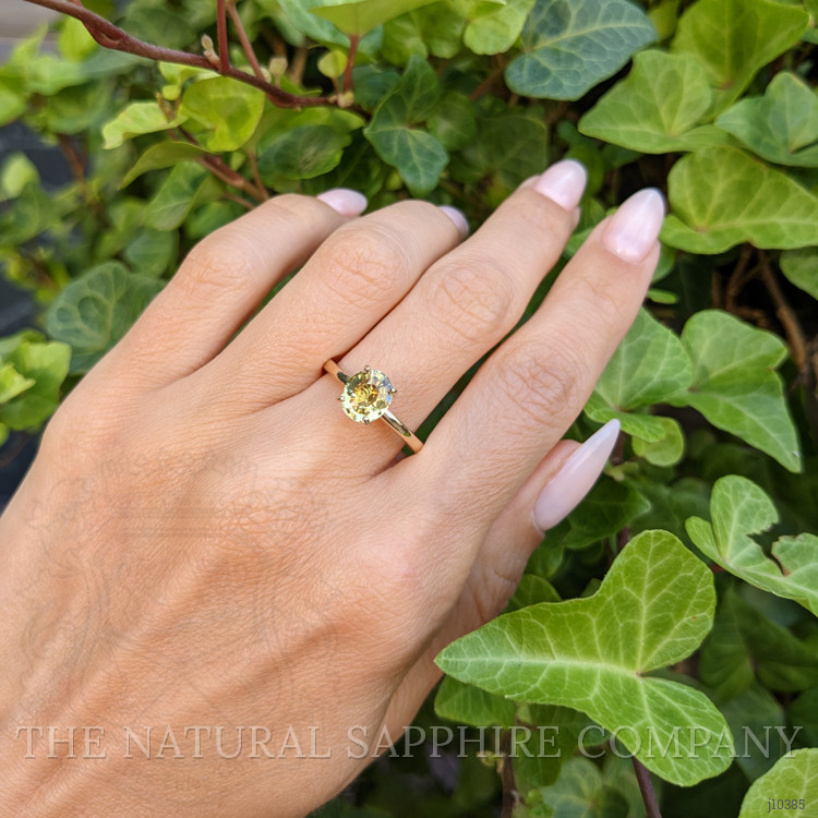 1.48 Ct. Chrysoberyl Solitaire Ring, 14K Yellow Gold
