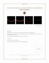 57.05 Ct. Coral Multi Stone Necklace, 18K Yellow Gold Appraisal