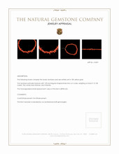 121.38 Ct. Coral Multi Stone Necklace, 18K Yellow Gold Appraisal