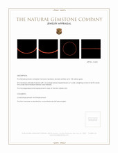 36.93 Ct. Coral Multi Stone Necklace, 18K Yellow Gold Appraisal