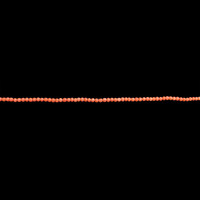 33.33 Ct. Coral Multi Stone Necklace, 18K Yellow Gold Image