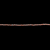47.21 Ct. Coral Multi Stone Necklace, 18K White Gold Image