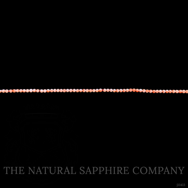 37.26 Ct. Coral Multi Stone Necklace, 18K Yellow Gold