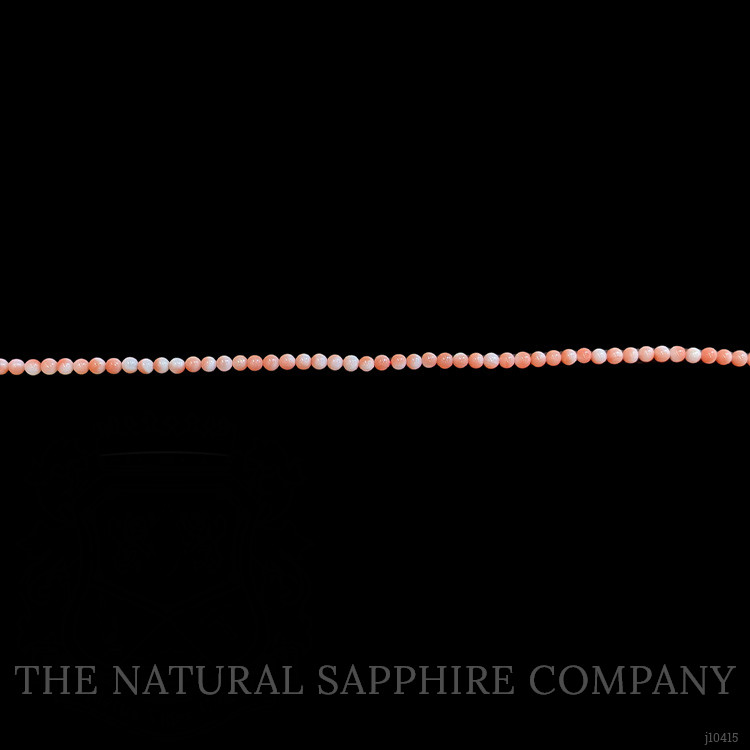 41.47 Ct. Coral Multi Stone Necklace, 18K Yellow Gold