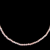 45.52 Ct. Coral Multi Stone Necklace, 18K White Gold Video