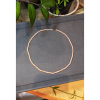 37.20 Ct. Coral Multi Stone Necklace, 18K White Gold Life Style