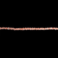 92.85 Ct. Coral Multi Stone Necklace, 18K Yellow Gold Image