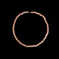 76.70 Ct. Coral Antique Style Necklace, 18K Yellow Gold Image