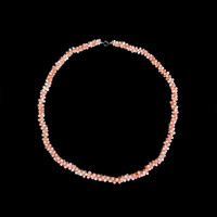 81.80 Ct. Coral Antique Style Necklace, 18K Yellow Gold Image