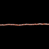 68.03 Ct. Coral Multi Stone Necklace, 18K White Gold Image