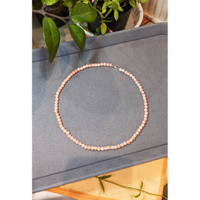 68.03 Ct. Coral Multi Stone Necklace, 18K White Gold Life Style