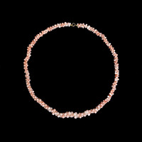 81.80 Ct. Coral Antique Style Necklace, 18K Yellow Gold Image