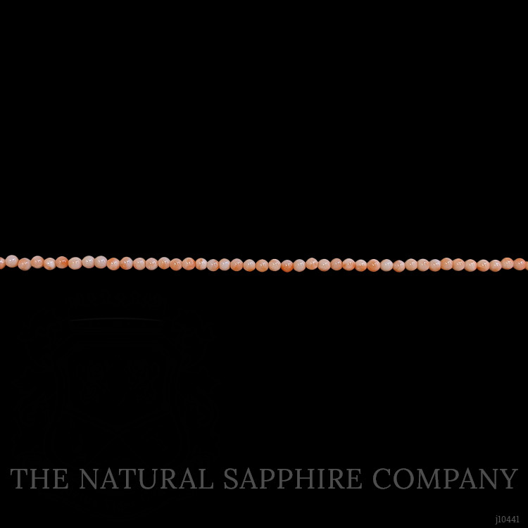 61.91 Ct. Coral Multi Stone Necklace, 18K Yellow Gold