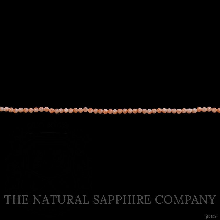 61.29 Ct. Coral Multi Stone Necklace, 18K Yellow Gold