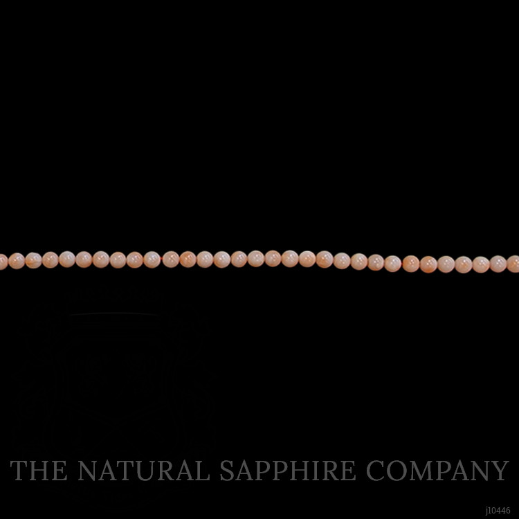 77.86 Ct. Coral Multi Stone Necklace, 18K White Gold