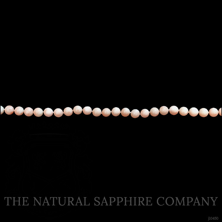 256.84 Ct. Coral Multi Stone Necklace, 18K White Gold